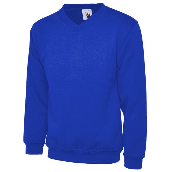 PREMIUM V-Neck Sweatshirt. Thumbnail