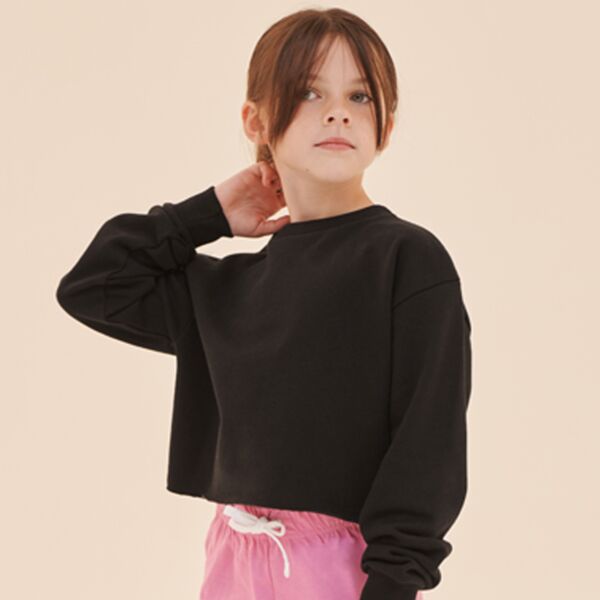 SF Minni Kids Cropped Slounge Sweatshirt Thumbnail